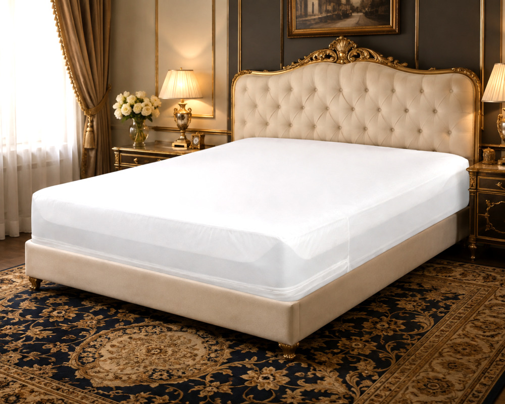 BEDGEAR 3.0 Mattress Encasement Queen Waterproof Bed Bug Protector upto 16" Deep